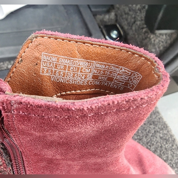 Vionic suede botties PERFECT SHAPE - Picture 5 of 7